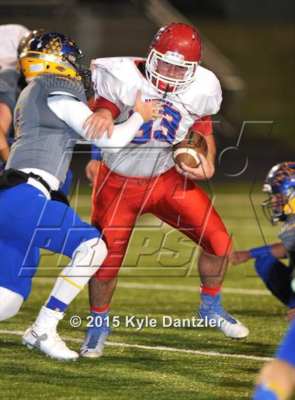 Thumbnail 1 in Alba-Golden vs. Leonard (UIL 3A Division 2 Region 2 Bi-District Playoff) photogallery.