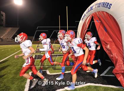 Thumbnail 2 in Alba-Golden vs. Leonard (UIL 3A Division 2 Region 2 Bi-District Playoff) photogallery.