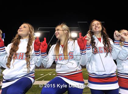 Thumbnail 3 in Alba-Golden vs. Leonard (UIL 3A Division 2 Region 2 Bi-District Playoff) photogallery.