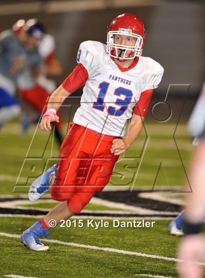 Thumbnail 3 in Alba-Golden vs. Leonard (UIL 3A Division 2 Region 2 Bi-District Playoff) photogallery.