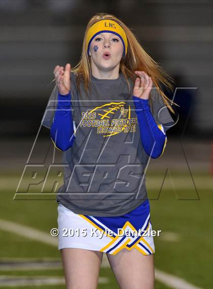 Thumbnail 1 in Alba-Golden vs. Leonard (UIL 3A Division 2 Region 2 Bi-District Playoff) photogallery.