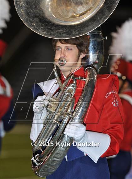 Thumbnail 1 in Alba-Golden vs. Leonard (UIL 3A Division 2 Region 2 Bi-District Playoff) photogallery.