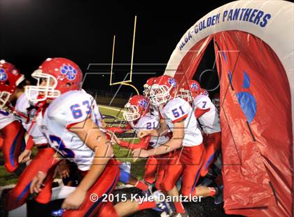 Thumbnail 3 in Alba-Golden vs. Leonard (UIL 3A Division 2 Region 2 Bi-District Playoff) photogallery.