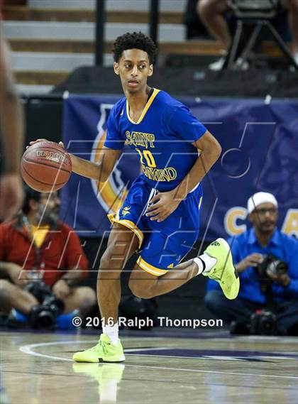 Thumbnail 3 in St. Bernard vs. St. Joseph Notre Dame (CIF State D5 Final) photogallery.