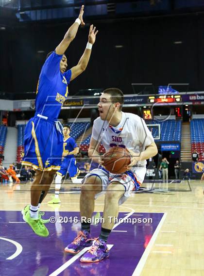 Thumbnail 3 in St. Bernard vs. St. Joseph Notre Dame (CIF State D5 Final) photogallery.