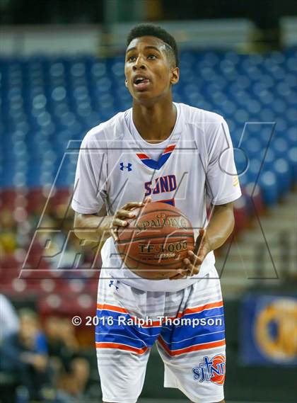 Thumbnail 2 in St. Bernard vs. St. Joseph Notre Dame (CIF State D5 Final) photogallery.