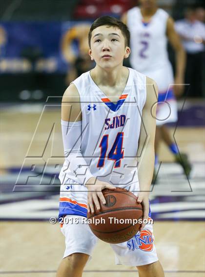 Thumbnail 1 in St. Bernard vs. St. Joseph Notre Dame (CIF State D5 Final) photogallery.