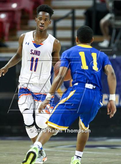 Thumbnail 3 in St. Bernard vs. St. Joseph Notre Dame (CIF State D5 Final) photogallery.