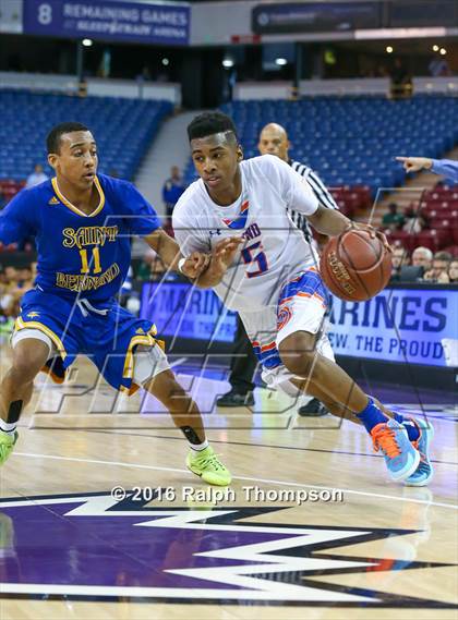 Thumbnail 3 in St. Bernard vs. St. Joseph Notre Dame (CIF State D5 Final) photogallery.