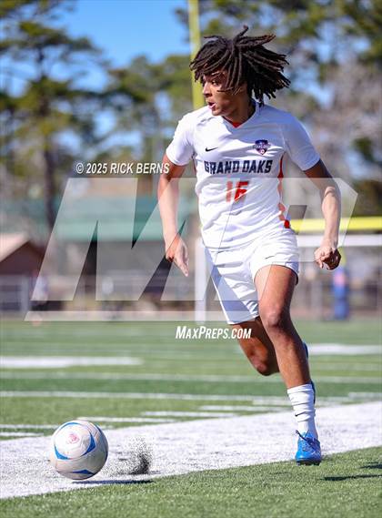 Thumbnail 1 in Oak Ridge vs Grand Oaks (Battle of the Oaks) photogallery.