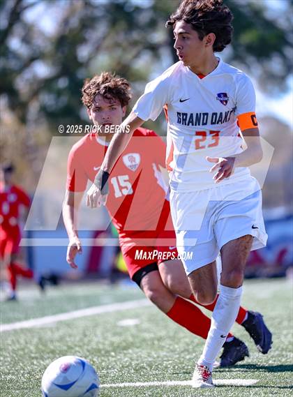 Thumbnail 1 in Oak Ridge vs Grand Oaks (Battle of the Oaks) photogallery.