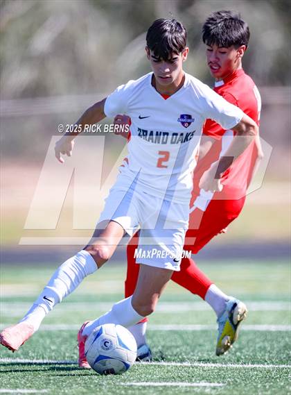 Thumbnail 2 in Oak Ridge vs Grand Oaks (Battle of the Oaks) photogallery.