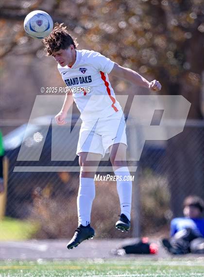 Thumbnail 2 in Oak Ridge vs Grand Oaks (Battle of the Oaks) photogallery.