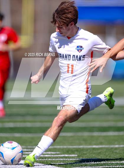 Thumbnail 1 in Oak Ridge vs Grand Oaks (Battle of the Oaks) photogallery.