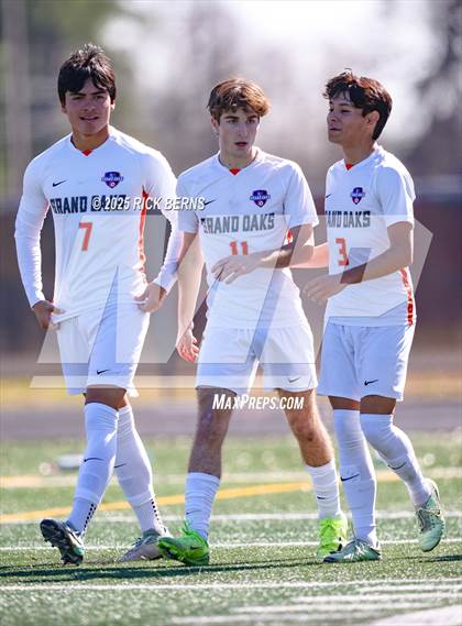 Thumbnail 1 in Oak Ridge vs Grand Oaks (Battle of the Oaks) photogallery.