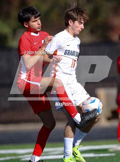 Thumbnail 1 in Oak Ridge vs Grand Oaks (Battle of the Oaks) photogallery.