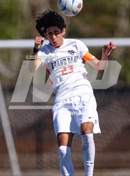 Thumbnail 2 in Oak Ridge vs Grand Oaks (Battle of the Oaks) photogallery.