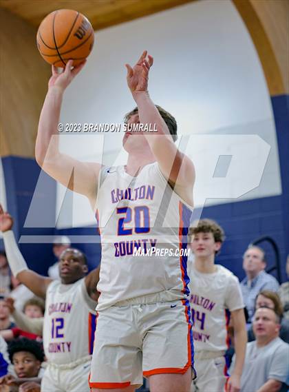 Thumbnail 2 in Chilton County vs Maplesville (Chilton County Tournament) photogallery.