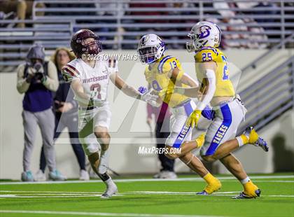 Thumbnail 3 in Whitesboro vs Brock (UIL 3A D-1 Quarterfinals) photogallery.
