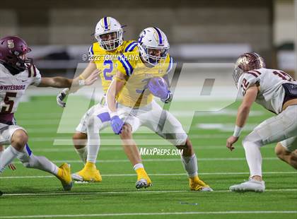 Thumbnail 3 in Whitesboro vs Brock (UIL 3A D-1 Quarterfinals) photogallery.