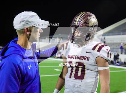 Thumbnail 1 in Whitesboro vs Brock (UIL 3A D-1 Quarterfinals) photogallery.