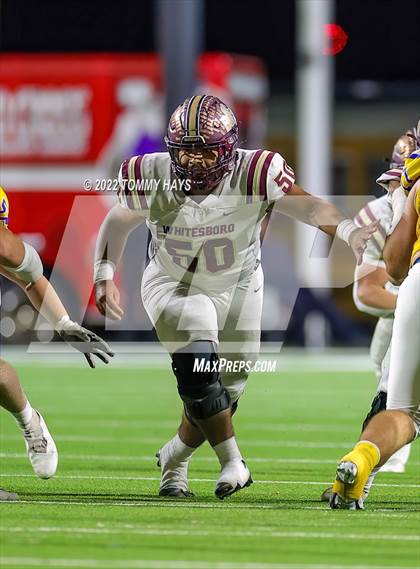 Thumbnail 1 in Whitesboro vs Brock (UIL 3A D-1 Quarterfinals) photogallery.
