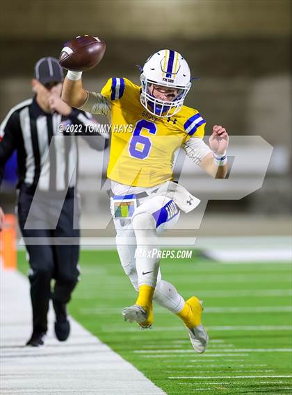 Thumbnail 1 in Whitesboro vs Brock (UIL 3A D-1 Quarterfinals) photogallery.