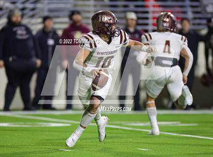 Thumbnail 1 in Whitesboro vs Brock (UIL 3A D-1 Quarterfinals) photogallery.