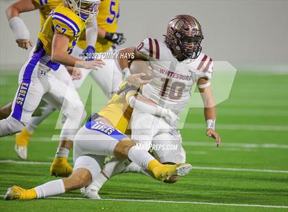 Thumbnail 3 in Whitesboro vs Brock (UIL 3A D-1 Quarterfinals) photogallery.