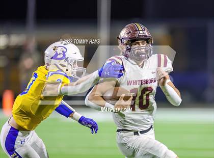 Thumbnail 3 in Whitesboro vs Brock (UIL 3A D-1 Quarterfinals) photogallery.