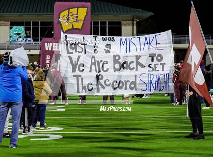 Thumbnail 3 in Whitesboro vs Brock (UIL 3A D-1 Quarterfinals) photogallery.