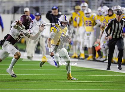 Thumbnail 3 in Whitesboro vs Brock (UIL 3A D-1 Quarterfinals) photogallery.