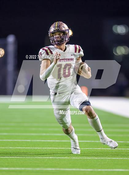 Thumbnail 3 in Whitesboro vs Brock (UIL 3A D-1 Quarterfinals) photogallery.