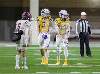 Thumbnail 3 in Whitesboro vs Brock (UIL 3A D-1 Quarterfinals) photogallery.