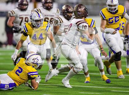 Thumbnail 3 in Whitesboro vs Brock (UIL 3A D-1 Quarterfinals) photogallery.