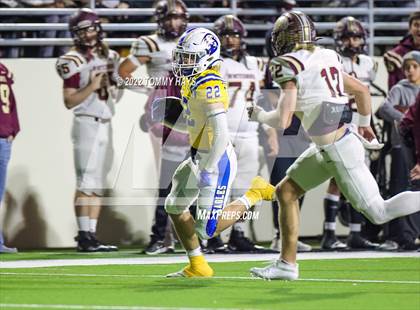 Thumbnail 3 in Whitesboro vs Brock (UIL 3A D-1 Quarterfinals) photogallery.