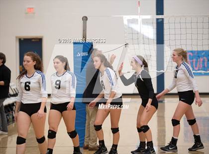 Thumbnail 2 in Girls Prep vs Pope John Paul II photogallery.