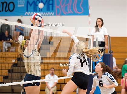 Thumbnail 3 in Girls Prep vs Pope John Paul II photogallery.