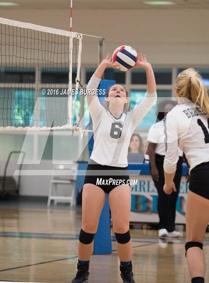 Thumbnail 2 in Girls Prep vs Pope John Paul II photogallery.