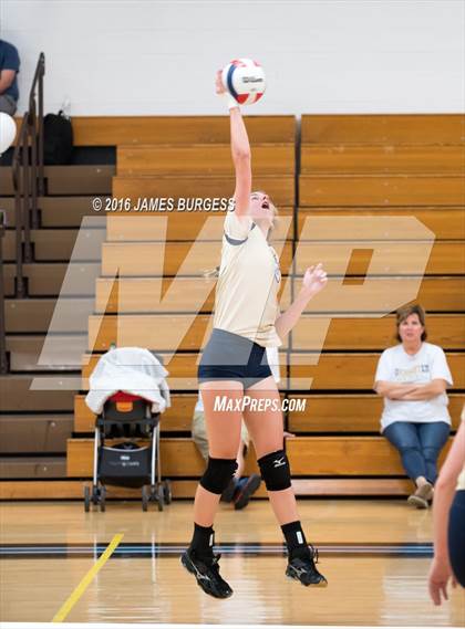 Thumbnail 2 in Girls Prep vs Pope John Paul II photogallery.