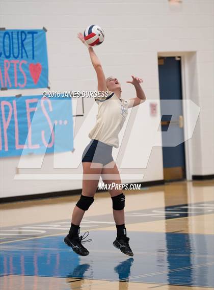 Thumbnail 3 in Girls Prep vs Pope John Paul II photogallery.
