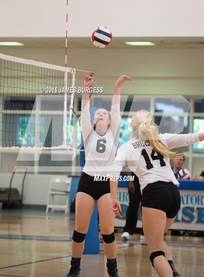 Thumbnail 3 in Girls Prep vs Pope John Paul II photogallery.