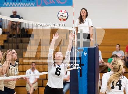 Thumbnail 2 in Girls Prep vs Pope John Paul II photogallery.
