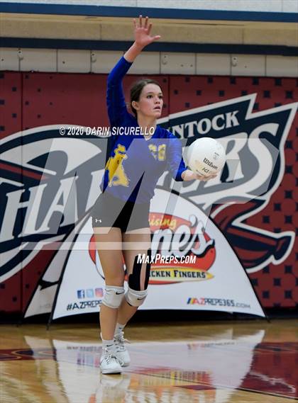 Thumbnail 1 in Pima vs Scottsdale Christian Academy (AIA 2A Semifinal) photogallery.