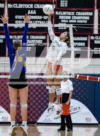 Thumbnail 2 in Pima vs Scottsdale Christian Academy (AIA 2A Semifinal) photogallery.