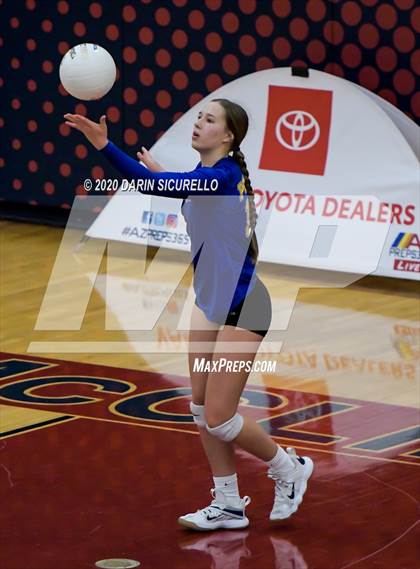 Thumbnail 3 in Pima vs Scottsdale Christian Academy (AIA 2A Semifinal) photogallery.