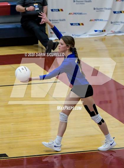 Thumbnail 1 in Pima vs Scottsdale Christian Academy (AIA 2A Semifinal) photogallery.