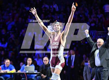 Thumbnail 1 in UIL 6A Championship Finals 126, 132, 138lb photogallery.
