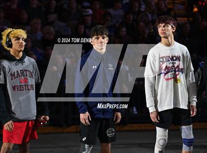 Thumbnail 1 in UIL 6A Championship Finals 126, 132, 138lb photogallery.