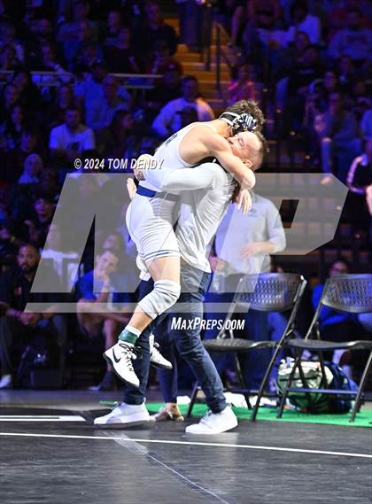 Thumbnail 2 in UIL 6A Championship Finals 126, 132, 138lb photogallery.
